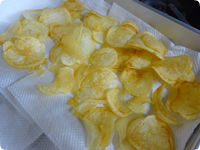 新じゃがのポテトチップス