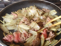 牛肉とごぼうの時雨煮