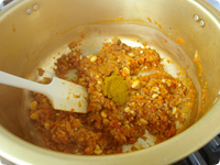 大豆ドライカレー