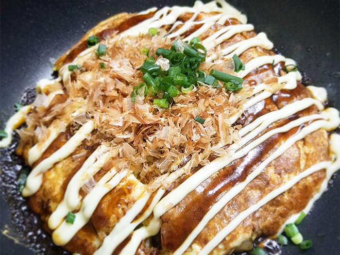 長いものお好み焼き風