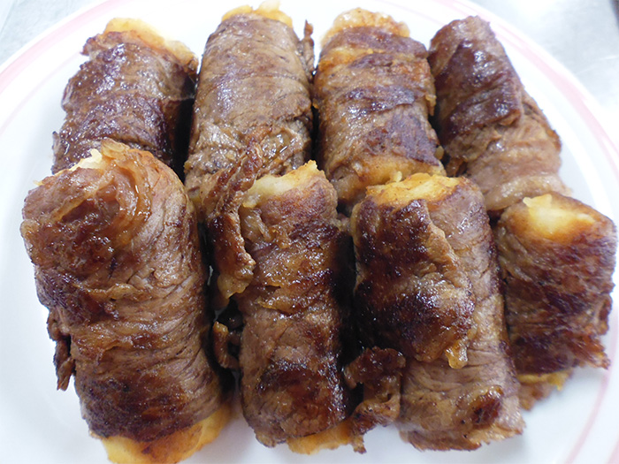 肉巻きポテト