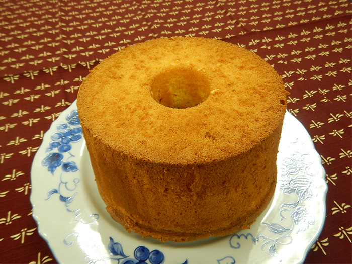 かぼちゃのシフォンケーキ