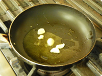 タコと甘長とうがらしのパスタ