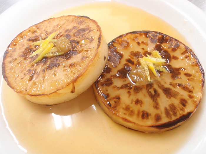 焼き大根　柚子風味