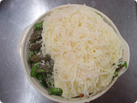 アスパラのポテトピューレグラタン